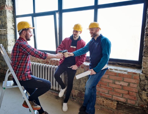 Gute Zusammenarbeit zwischen Planer, Kunde und Vermesser Gute Zusammenarbeit zwischen Planer, Kunde und Vermesser